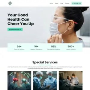 Doctor WordPress Website Template